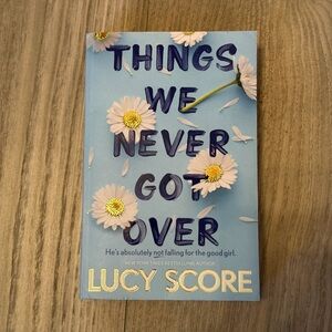 Blue and Yellow Book 'Things We Never Got Over'